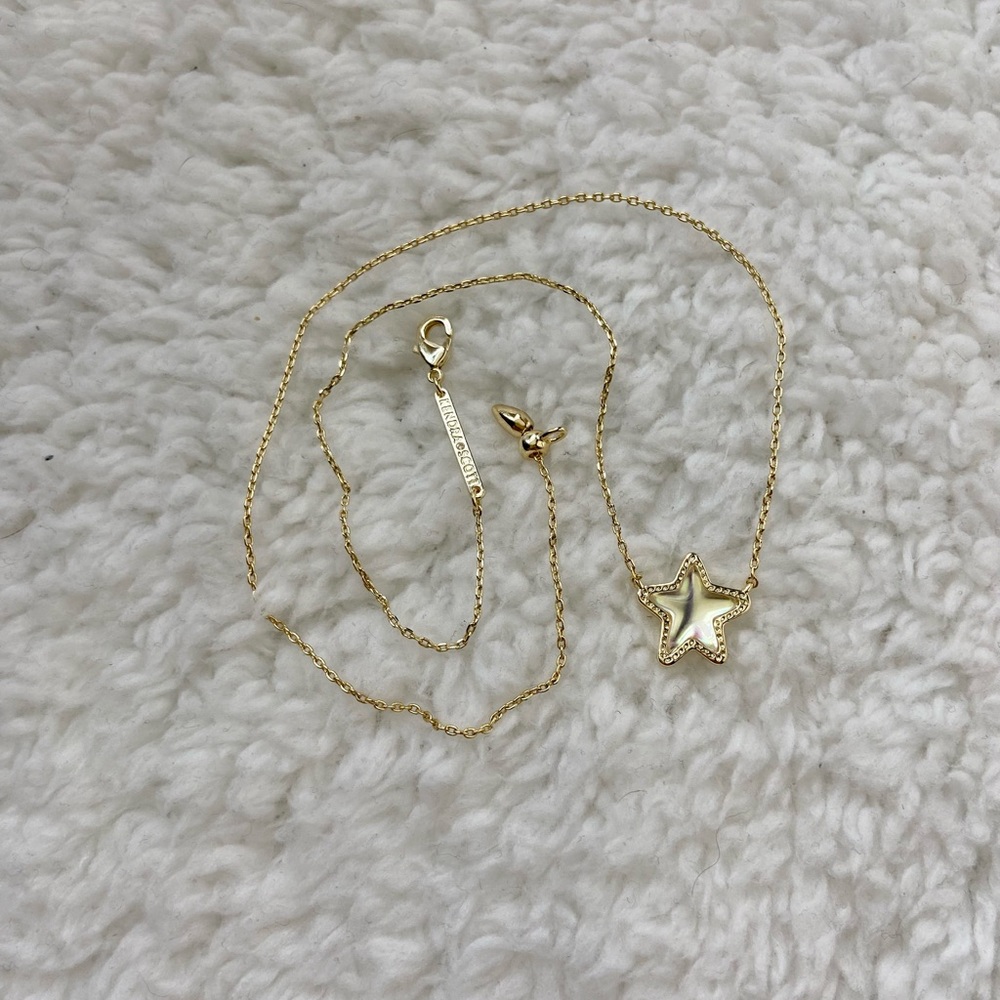 Kendra Scott Gold Jae Star in Dichroic Glass